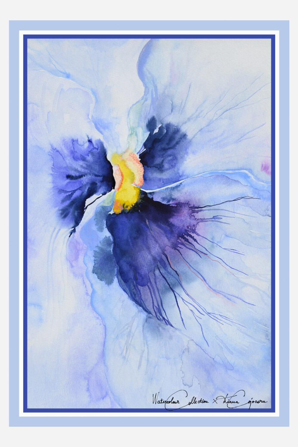 Dinastía de pensamientos 100 x 70 cm - dianacojocaru.es